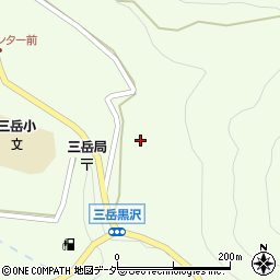 長野県木曽町（木曽郡）三岳（下殿）周辺の地図