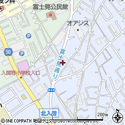埼玉県狭山市北入曽864-2周辺の地図