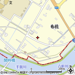 千葉県我孫子市布佐3627-2周辺の地図