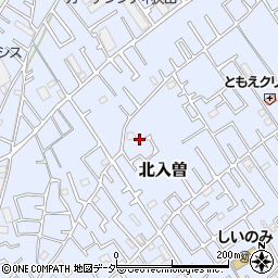 埼玉県狭山市北入曽417周辺の地図