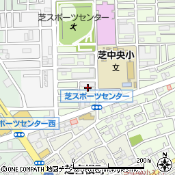 埼玉県川口市芝高木2丁目7周辺の地図