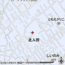 埼玉県狭山市北入曽415周辺の地図