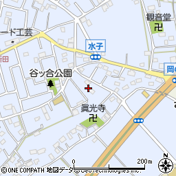 埼玉県富士見市水子2707周辺の地図