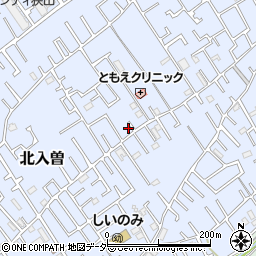 埼玉県狭山市北入曽455周辺の地図