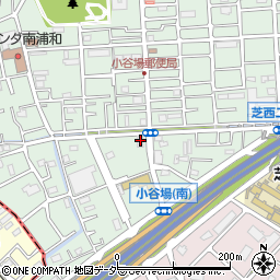 埼玉県川口市小谷場216-1周辺の地図