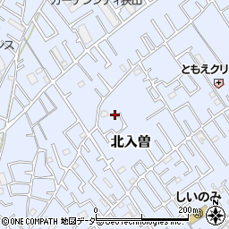 埼玉県狭山市北入曽416-5周辺の地図