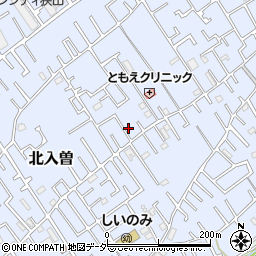 埼玉県狭山市北入曽436-17周辺の地図