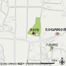 光村寺周辺の地図