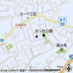 埼玉県富士見市水子7571周辺の地図