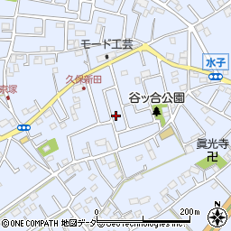 埼玉県富士見市水子7539周辺の地図