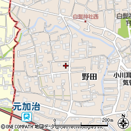 埼玉県入間市野田237周辺の地図