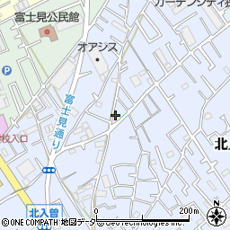 埼玉県狭山市北入曽849周辺の地図