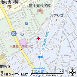 埼玉県狭山市北入曽867-12周辺の地図