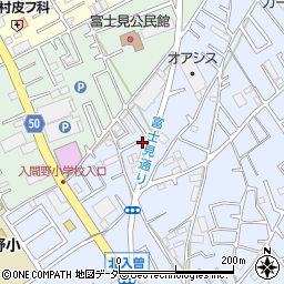 埼玉県狭山市北入曽867-8周辺の地図