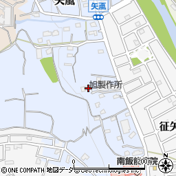 埼玉県飯能市矢颪363周辺の地図