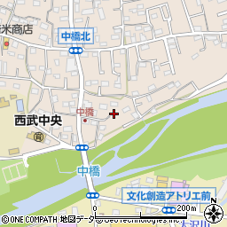 埼玉県入間市野田728周辺の地図