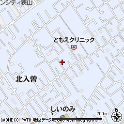 埼玉県狭山市北入曽436周辺の地図