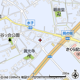 埼玉県富士見市水子2715周辺の地図