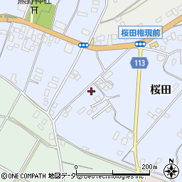 千葉県成田市桜田1009-30周辺の地図