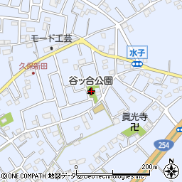 埼玉県富士見市水子7586周辺の地図