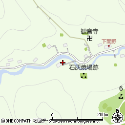 埼玉県飯能市上直竹下分339周辺の地図