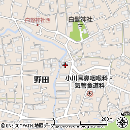 埼玉県入間市野田370周辺の地図