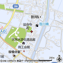 千葉県香取郡東庄町笹川い593-1周辺の地図