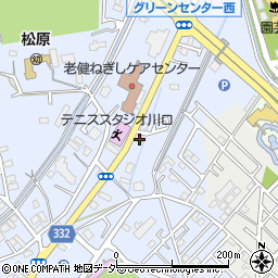埼玉県川口市安行領根岸2421周辺の地図