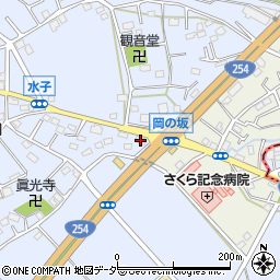 埼玉県富士見市水子2781周辺の地図