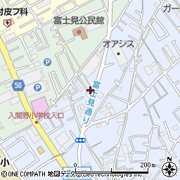 埼玉県狭山市北入曽864-8周辺の地図