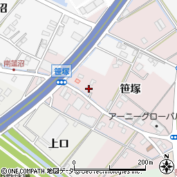 埼玉県三郷市笹塚65周辺の地図