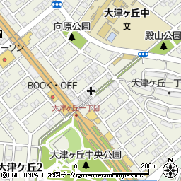 アイカワサイクル大津ヶ丘店周辺の地図