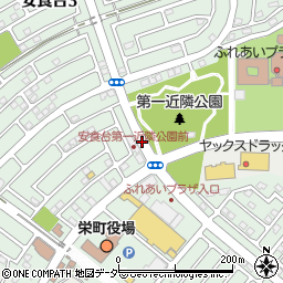 千葉県印旛郡栄町安食台周辺の地図
