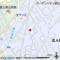 埼玉県狭山市北入曽831-18周辺の地図