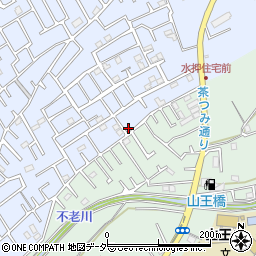 埼玉県狭山市北入曽187-2周辺の地図