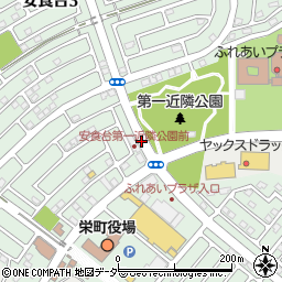 千葉県栄町（印旛郡）安食台周辺の地図
