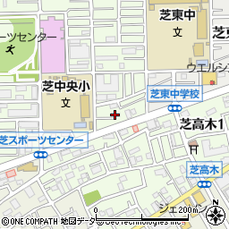 長沢荘周辺の地図