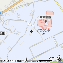 千葉県成田市桜田1142周辺の地図
