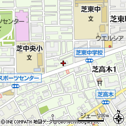お好み焼 道とん堀 川口芝店周辺の地図