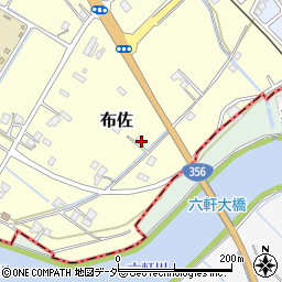 千葉県我孫子市布佐3676-2周辺の地図