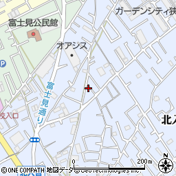 埼玉県狭山市北入曽831-23周辺の地図