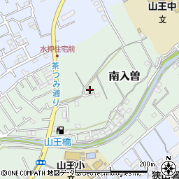 埼玉県狭山市南入曽92周辺の地図