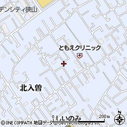 埼玉県狭山市北入曽436-4周辺の地図