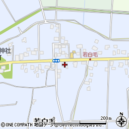 千葉県柏市若白毛571-1周辺の地図