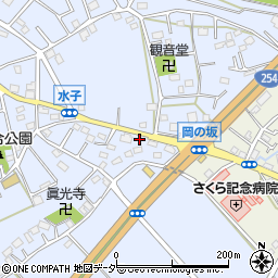 埼玉県富士見市水子2791周辺の地図