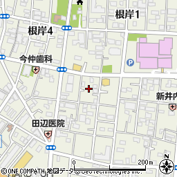 埼玉県さいたま市南区根岸周辺の地図
