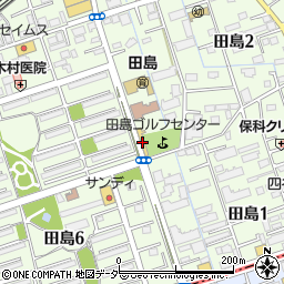 田島ゴルフセンター周辺の地図