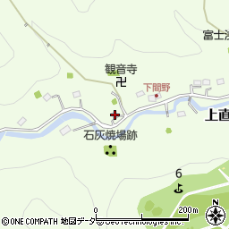 埼玉県飯能市上直竹下分228周辺の地図