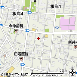 埼玉県さいたま市南区根岸周辺の地図