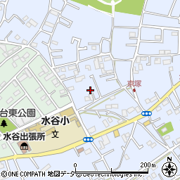 埼玉県富士見市水子2519周辺の地図